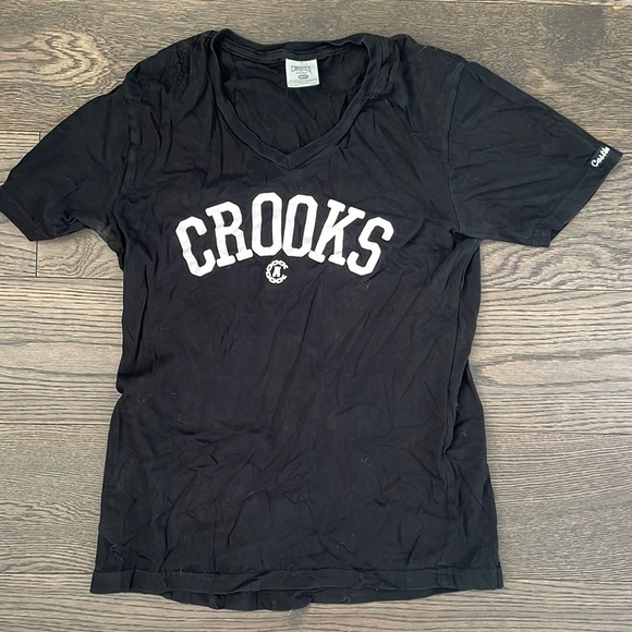 Crooks & Castles black shirt - Picture 1 of 1